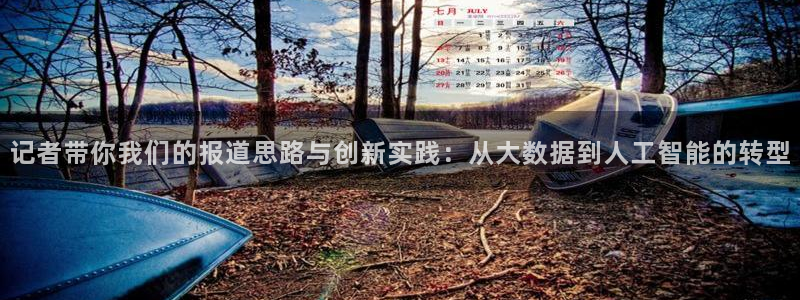 记者带你我们的报道思路与创新实践：从大数据到人工智能的转型